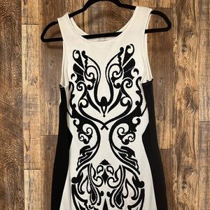 River Island B&W dress